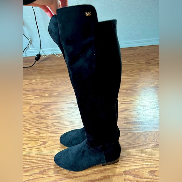 Genuine suede MK over the knee boots size 7 - Picture 1 of 4